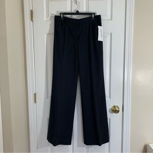 DKNY Chelsea Mid Rise Wide Leg Trouser 10